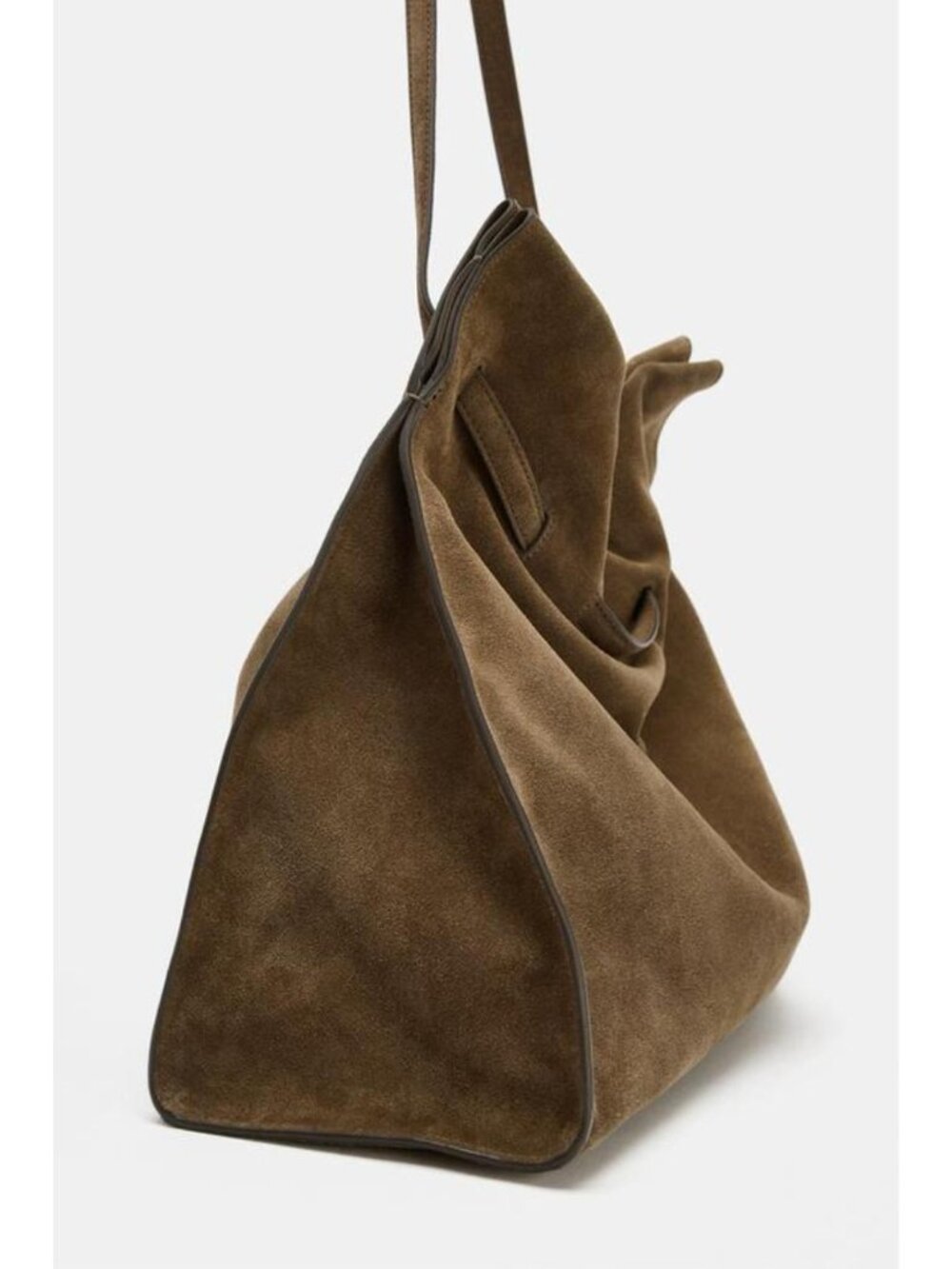 ZARA SUEDE SHOULDER BAG 6292/710/032